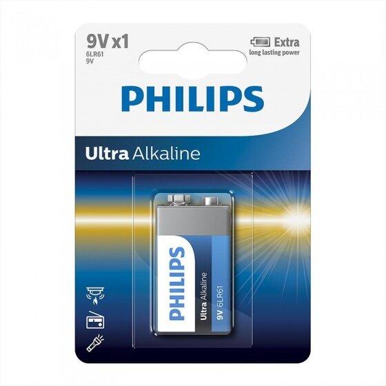 Image du produit ProPlus Pile Ultra Alkaline 9V sous blister (1 pcs, 9V Block)