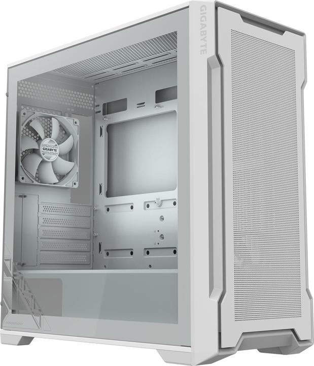 Image du produit Gigabyte CASE MIDITOWER ATX W/O PSU/GB-C102GI WHITE (Mini-ATX)