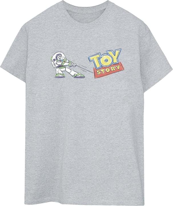 Disney Toy Story Buzz Pulling Logo TShirt (XL)