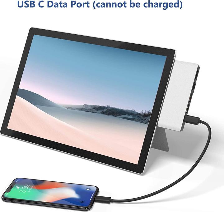 Produktbild Bawanfa Surface Pro 7 Docking (USB-C, 6 Ports)