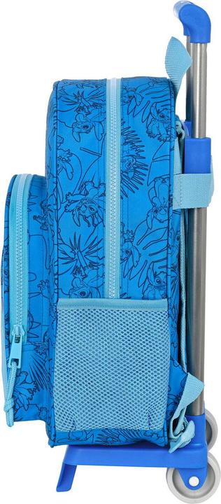 Image du produit Stitch Sac à dos scolaire à roulettes Bleu 26 x 34 x 11 cm (26 l)