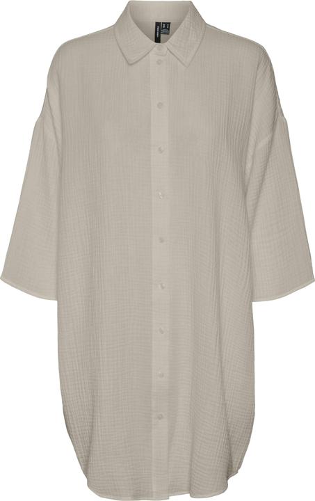 Vero Moda Vmnatali 3/4 Long Overshirt Wvn Ga (XXL)