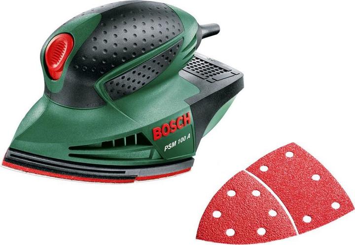 Image du produit zz_ArchivedbyPCD_Bosch PSM 100 A + 30 rondelles de cisaillement (Ponceuse multi, 100 W)