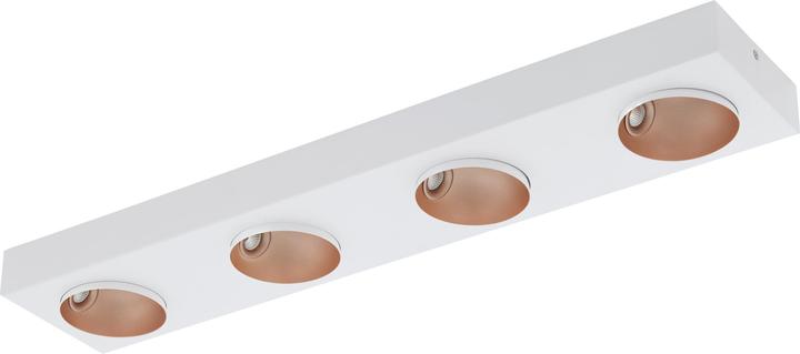 Produktbild EGLO 39376 RONZANO LED Spot-Leuchte roségold 4x3.3W 3000K warmweiss (1360 lm)
