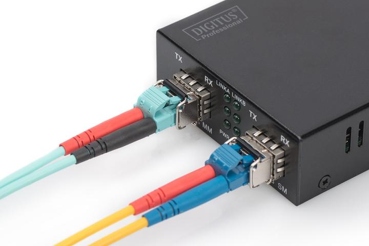Image du produit Digitus Module mini GBIC (SFP) compatible avec HP-HPE, 1,25 Gbit/s, 0,55 km