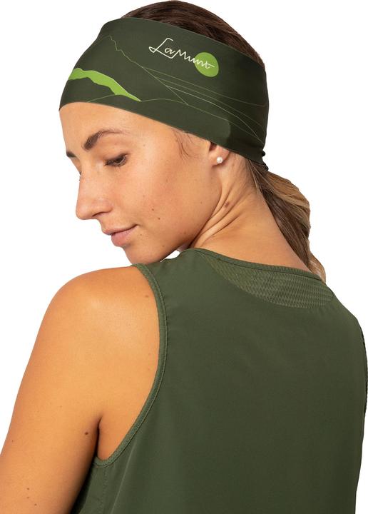 Actual product image Lamunt Testival Neuware Martha Arty Stirnband Forest Green Damen