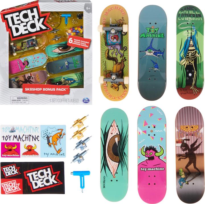 Actual product image Spin Master Tech Deck - Skate Shop Bonus Pack 6-Pack