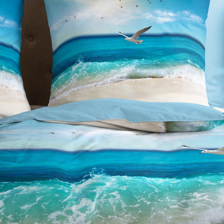 Actual product image Good Morning Sealife (Bedding set, 155 x 220 cm)