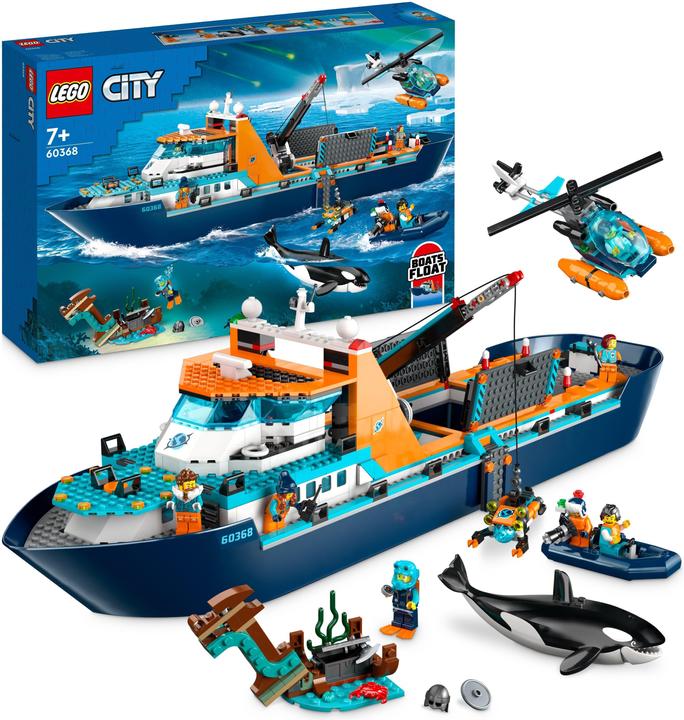 Produktbild LEGO Arktis-Forschungsschiff (60368, LEGO City)