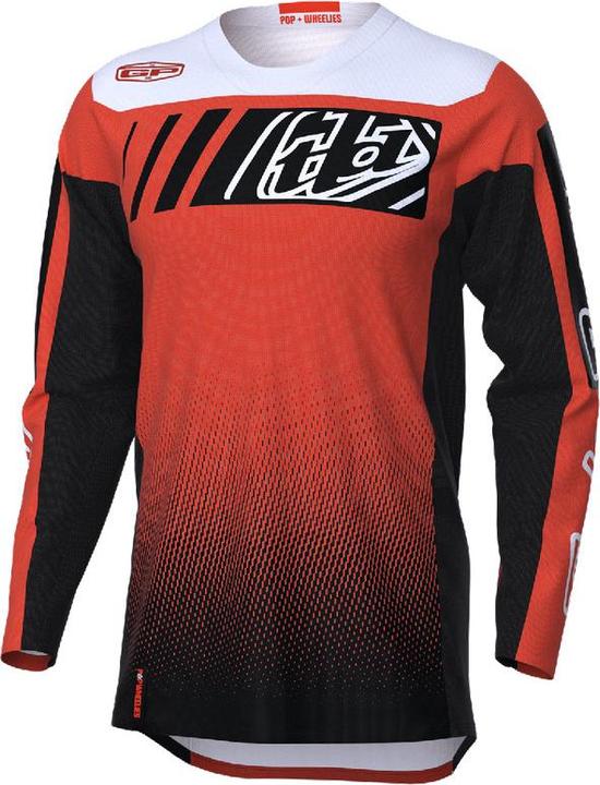 Produktbild Troy Lee Designs GP Jersey, Icon, black/orange, M (M)