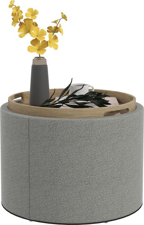Homcom Polsterhocker mit Stauraum