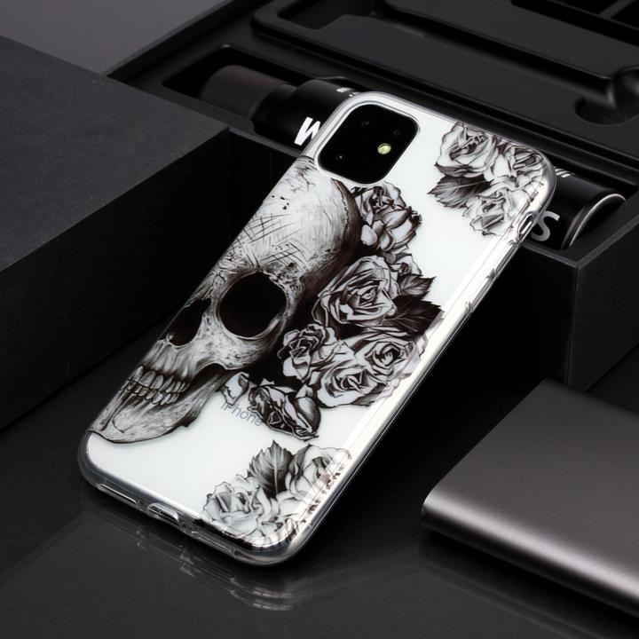 Produktbild Ueli Express iPhone 11 Super Slim Gummi Hülle Totenkopf (Apple iPhone 11)