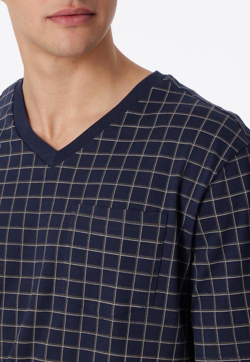 Image du produit Schiesser pyjama court shorty pyjama 100% coton | aussi en grande taille (64)