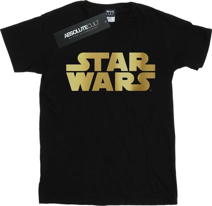 Produktbild Star Wars Gold Logo TShirt Jungen (128)