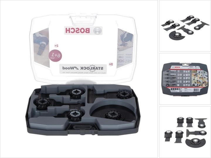 Produktbild Bosch Professional Zubehör Starlock Set für Holz ACZ 85 EC, All 65 BSPB, AIZ 32 APB/32 BSPB/20 AB