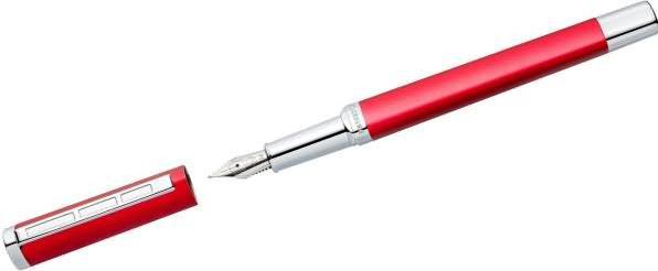 Image du produit Staedtler Stylo plume triplus M, rechargeable (Rouge, 1 x)