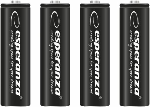 Produktbild Esperanza EZA106 Industrieakku Nickel-Metallhydrid (NiMH) (4 Stk., AA, 2600 mAh)