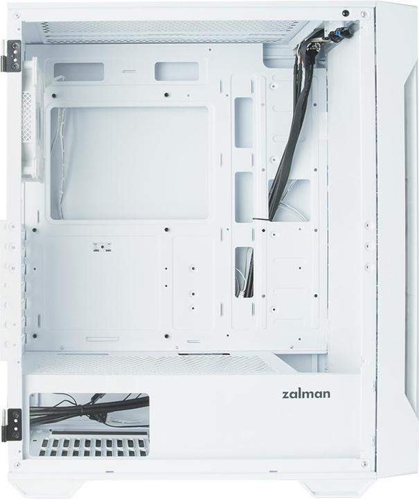 Actual product image Zalman PC case I3 Neo TG Mid Tower RGB fan x4, white (Mini-ITX, ATX)
