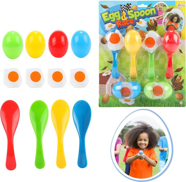 Actual product image Toi-Toys Relay game eggs