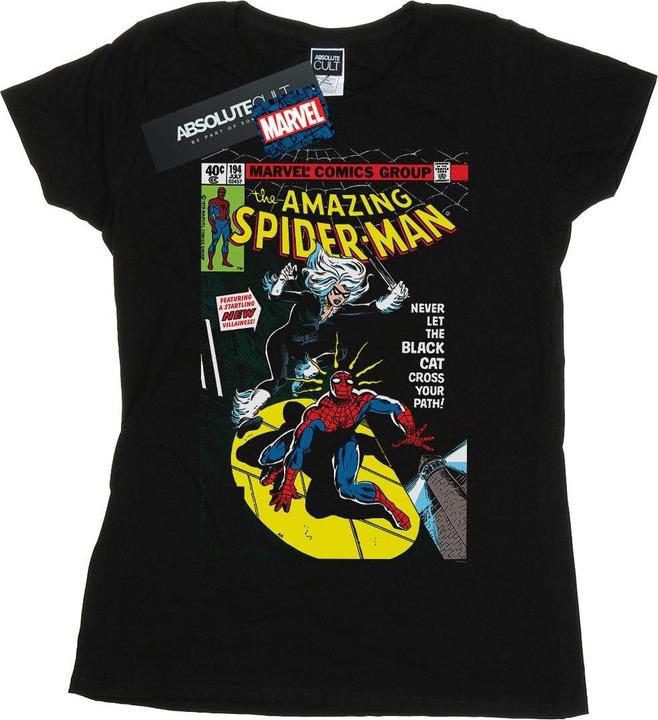 SpiderMan Black Cat Cover TShirt (XL)