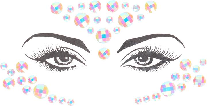Actual product image Ouch! Body Jewelry Stickers - Face