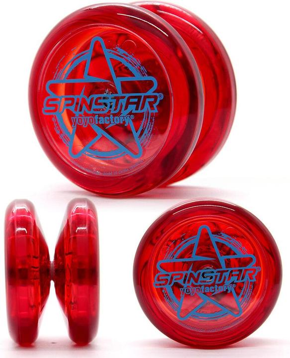Actual product image Yoyo Spinstar, red