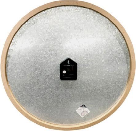 Produktbild Bekos Grosse Wanduhr mit Holzrahmen und Holzziffern 60 cm (60 cm)