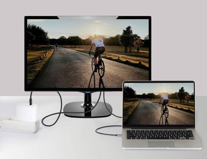 Produktbild SpeaKa Professional USB-C® / HDMI Adapterkabel USB-C® Stecker, HDMI-A Stecker, U (1 m, HDMI)