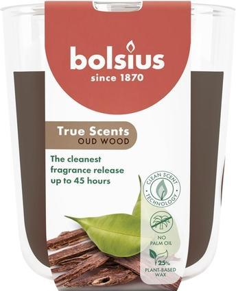Bolsius Fragrance Glass 97/85 True Scents Oud Wood