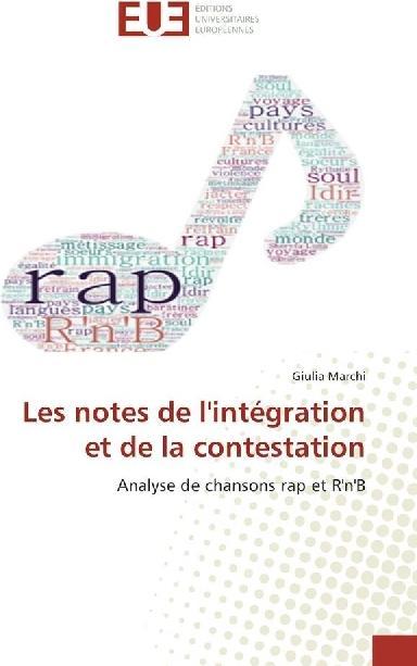 Produktbild Les notes de l'intégration et de la contestation (Deutsch, Giulia Marchi, 2017)