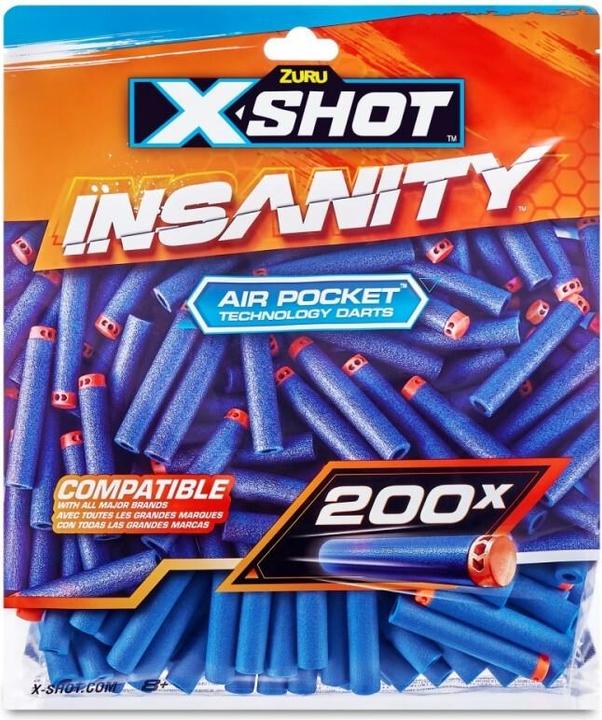Produktbild Xshot - Insanity 200 Darts Nachfüllpackung