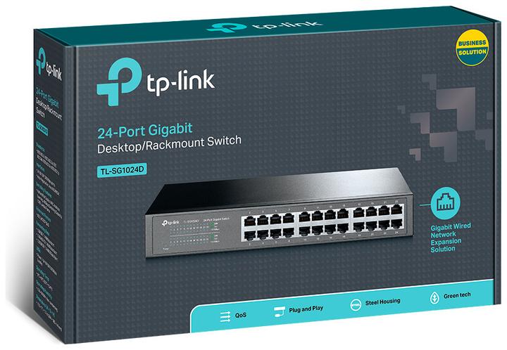 Produktbild TP-Link Tl-Sg1024d (24 Ports)