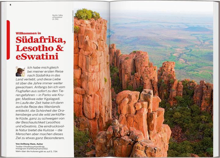 Produktbild Reiseführer Südafrika, Lesotho & eSwatini (Deutsch, Ashley Harrell, Anthony Ham, Robert Balkovich, Simon Richmond, Lucy Corne, Shawn Duthie, 2023)