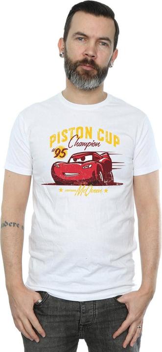 Immagine prodotto Disney Cars Piston Cup Champion Maglietta Uomo (S)