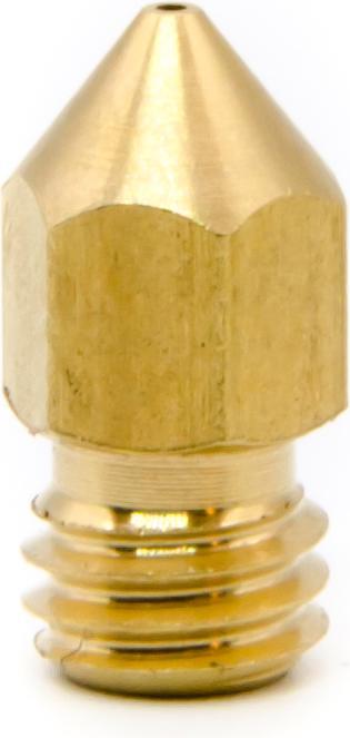 Actual product image Creality 0.4mm Nozzle MK8 Brass (Blast pipe)