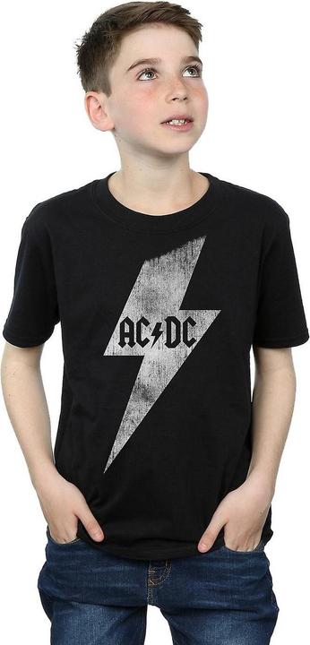 Immagine prodotto AC/DC Maglietta da ragazzo in cotone Lightning Bolt (152, 158)