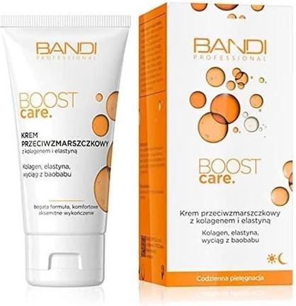 Actual product image Bandai Bandi Boost Care Day and Night Anti-Aging Cream with Collagen and Elastin 50ml (50 ml, Day cream, Night cream)