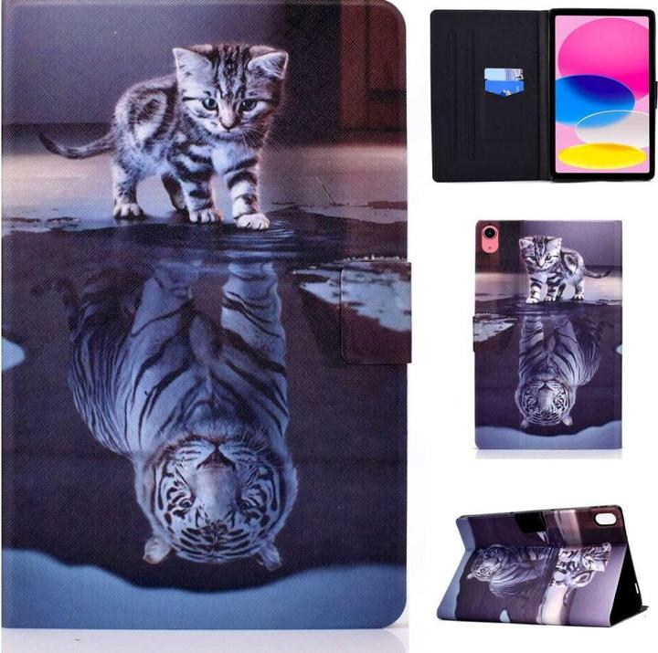 Image du produit Cover-Discount iPad 2022 (10.Gen) - Housse de protection chat (iPad 2022 (10e génération))
