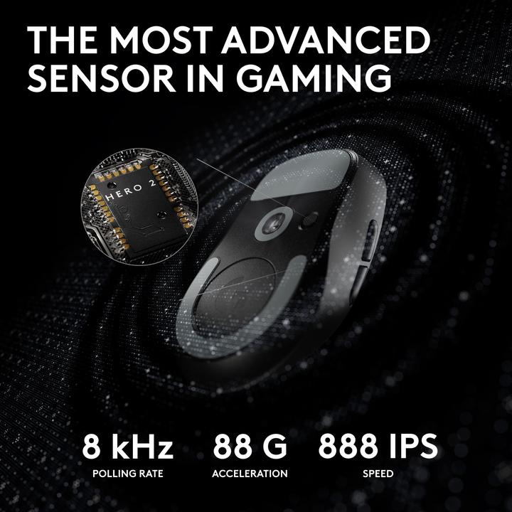 Productafbeelding Logitech G Pro X Superlight 2 (Bedraad, Draadloze)