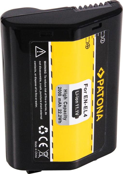 Actual product image Patona Akku wie Nikon EN-EL4 für Nikon D2../D3. (Camera battery)