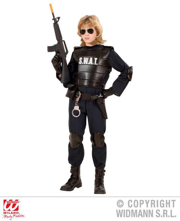 Produktbild Widmann Kostüm S.W.A.T. Agent 128cm (122, 128)