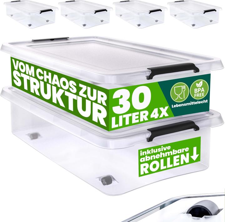 Image du produit Deuba Aufbewahrungsbox (60 x 40 x 17 cm, 4 l)