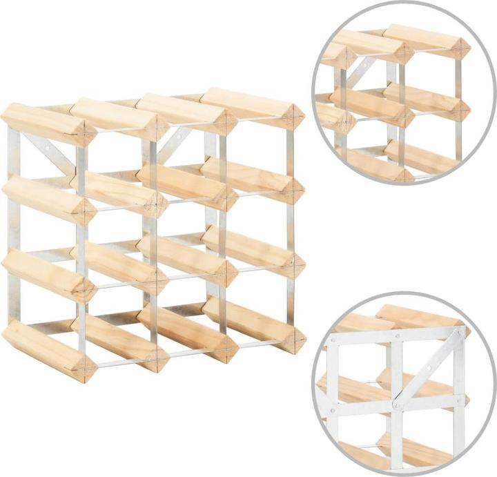 Produktbild VidaXL Dorkas (32,5 x 22,5 x 32,5 cm, 12 Fl.)