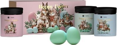 Immagine prodotto Hiskin Happy Easter Soy Candle Set - Chocolate Eggs 200ml, Garden Party 200ml, Bunny Kisses 200ml