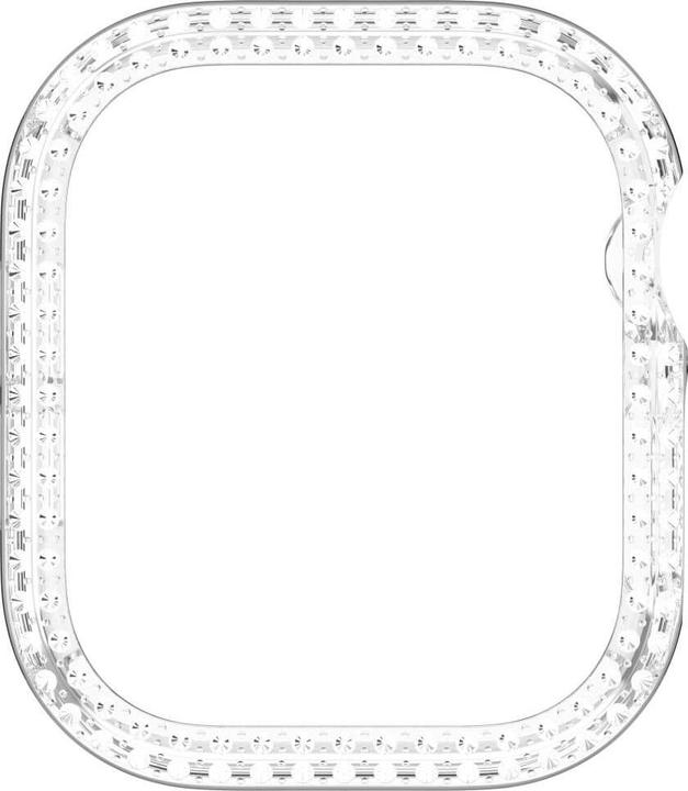 Actual product image Cover-Discount Apple Watch 10 - 42mm - Glitter rhinestone protective case