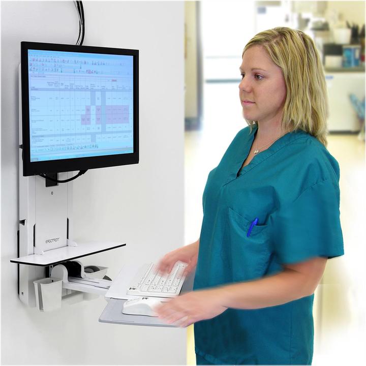 Actual product image Ergotron StyleView Sit-Stand Vertical Lift (Wall, 24.02")