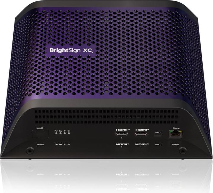 Produktbild BrightSign XC2055 Digital Signage Mediaplayer (8K-Player, 4x HDMI Out, Elite HTML, 3D Grafiken, Web