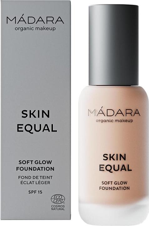 Actual product image Madara MÃDARA - Skin Equal Soft Glow Foundation SPF 15 - Liquid make-up 30 ml - (Rose Ivory)