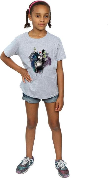 Produktbild Disney Villains Sketch TShirt Mädchen (128)