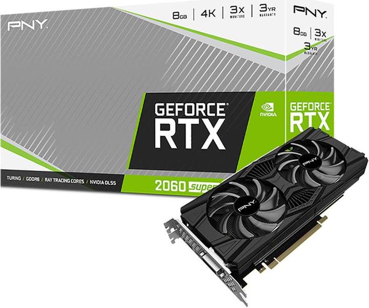 Actual product image PNY GeForce RTX 2060 Super (8 GB)